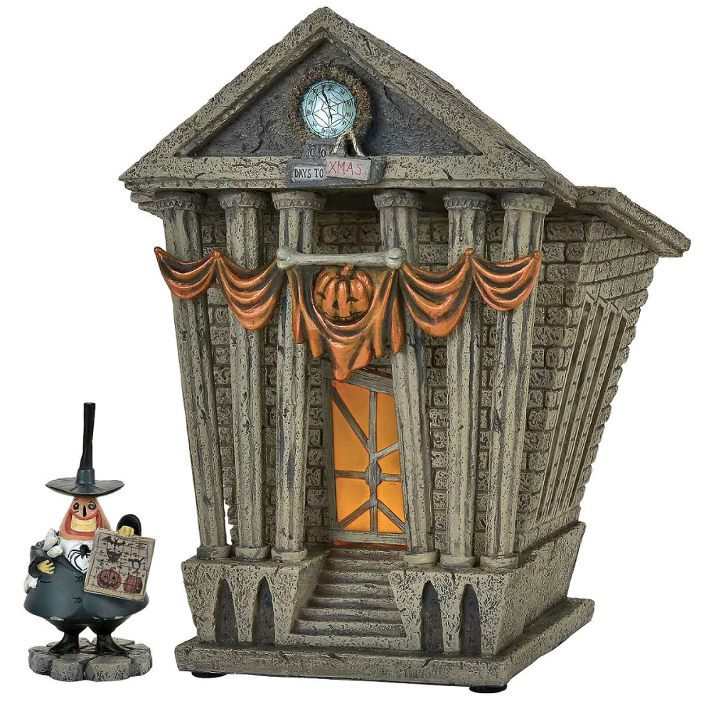 Department 56 - Halloween Town City Hall - Set van 2 - - -