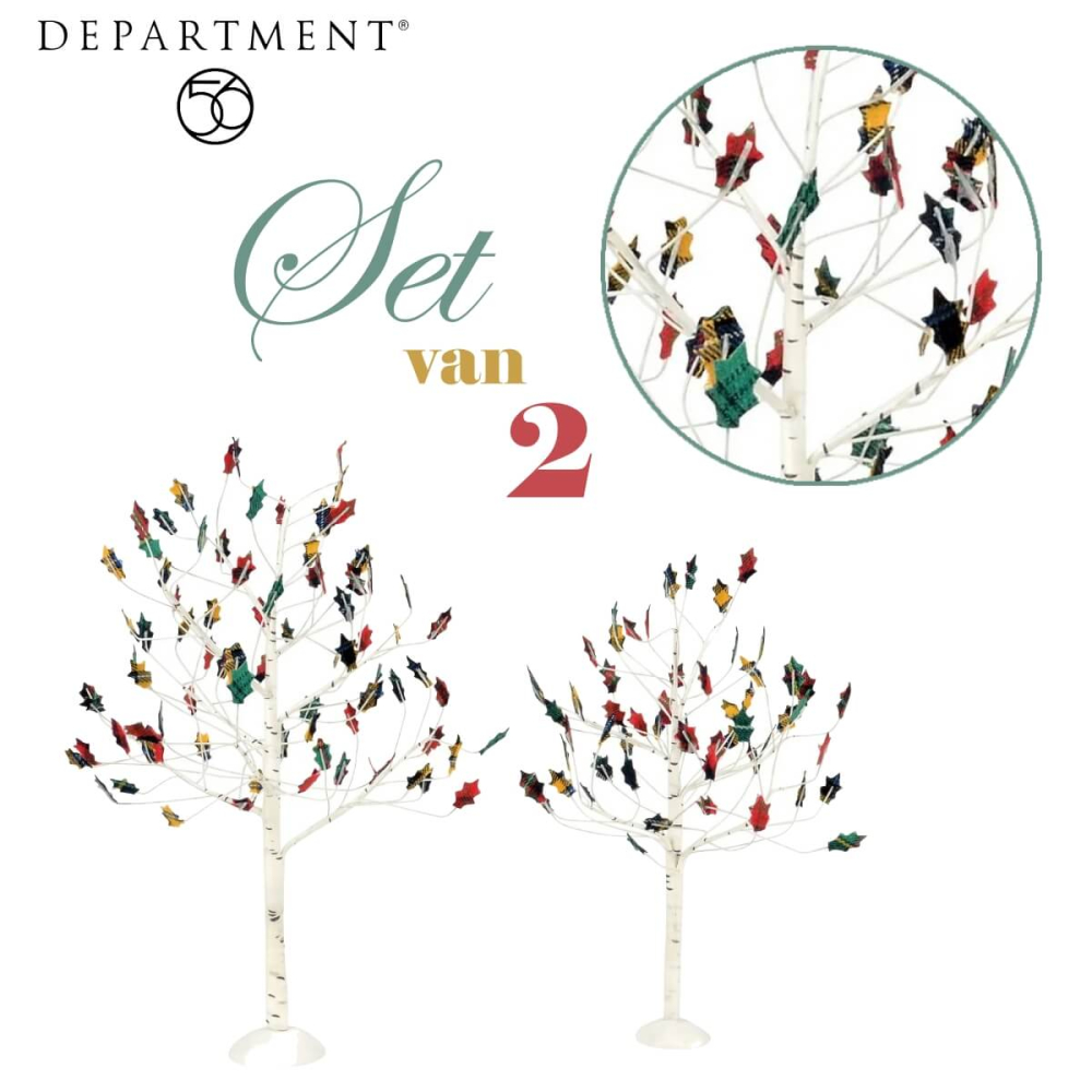 Department 56 - Highland Birches - Set van 2