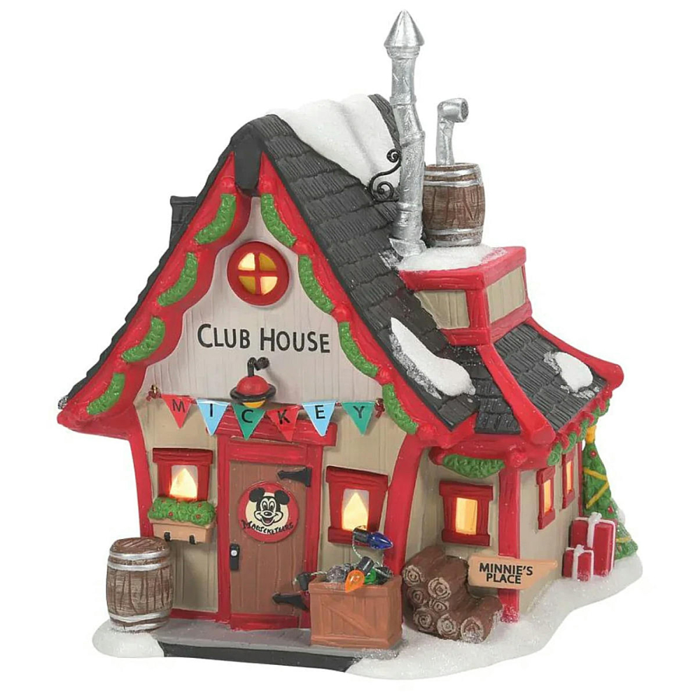 Department 56 - Mickey Mouse's Clubhouse - - Porselein -
