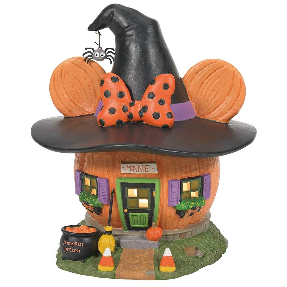 Department 56 - Minnie Mouse's Pumpkintown House - - Porselein -