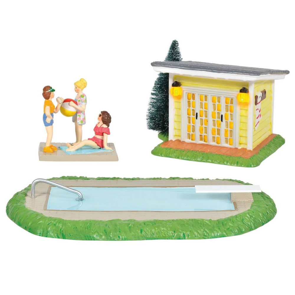 Department 56 - Pool Fantasy - Set van 3