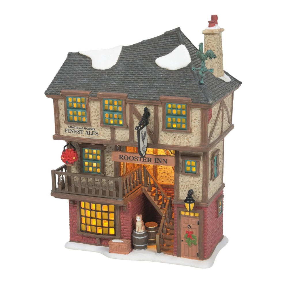 Department 56 - Rooster Inn - - Porselein -