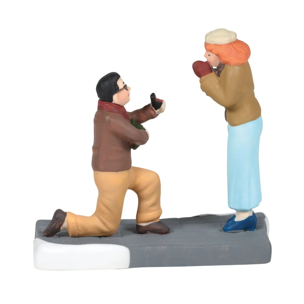 Department 56 - Will You Marry Me? - - Porselein -
