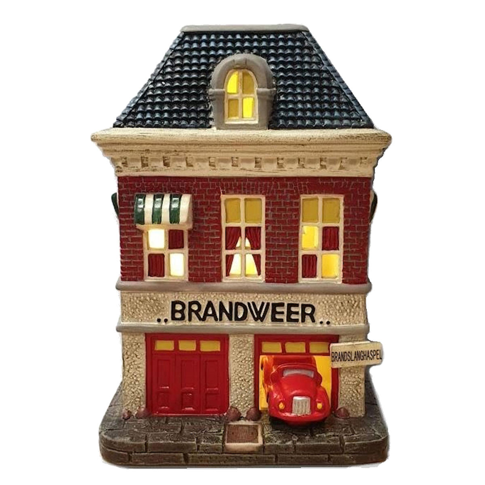 Dickensville - Leeuwarden - Brandweerkazerne - - Porselein -