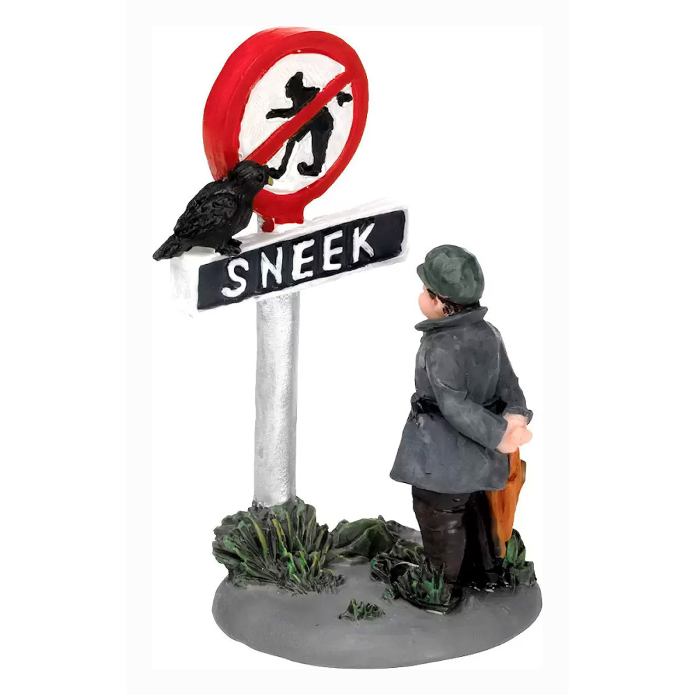 Dickensville - Verboden te Schaatsen - - Polyresin -