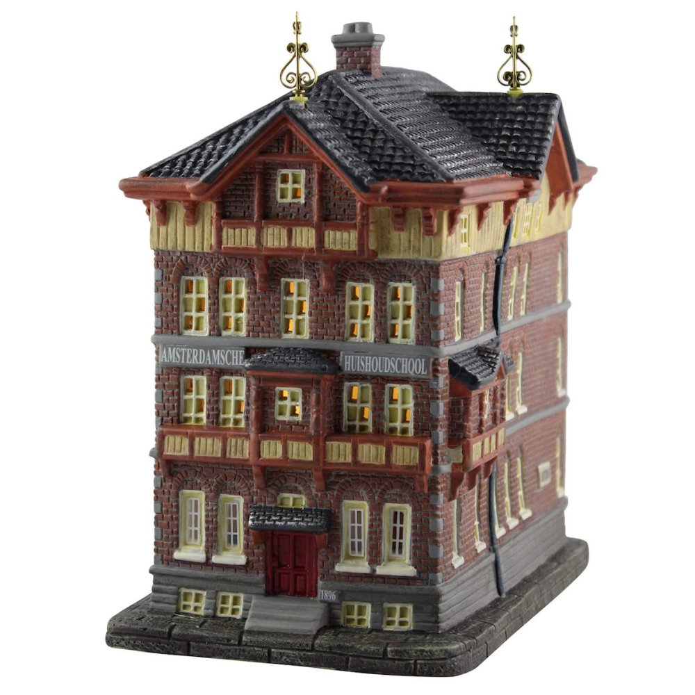 Dickensville - Amsterdam - Huishoudschool - - Porselein -