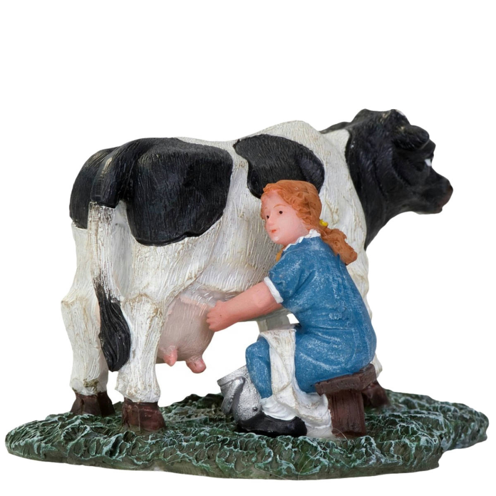 Dickensville - Koeienmelken - - Polyresin -