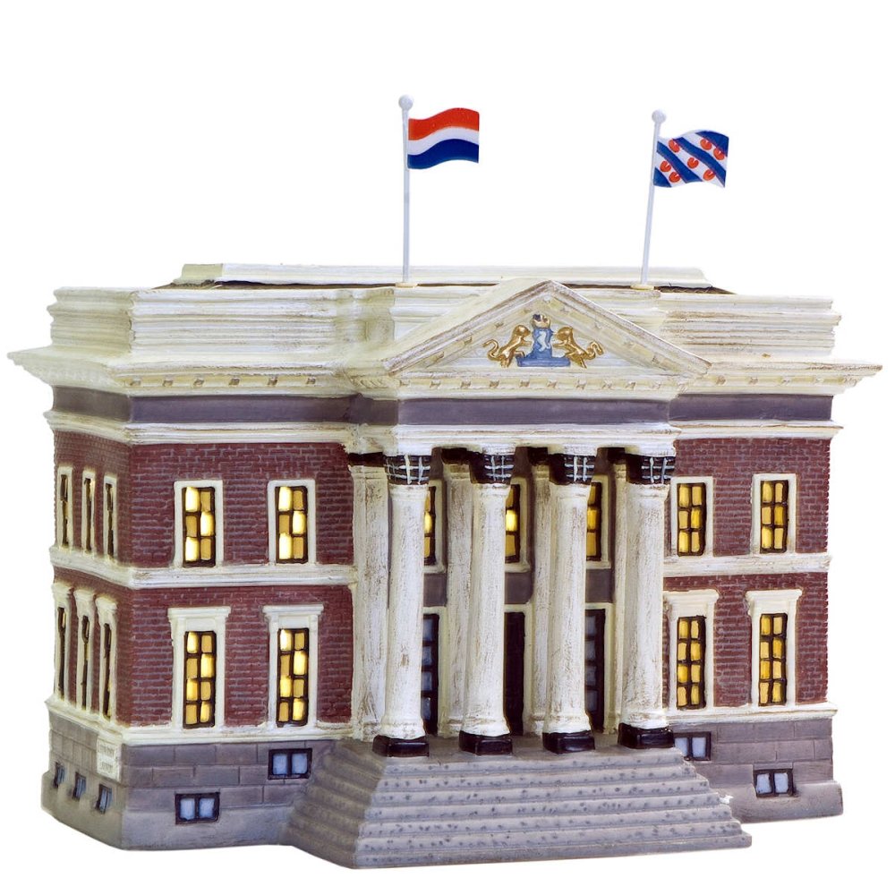 Dickensville - Leeuwarden - Gerechtsgebouw -   - Porselein -