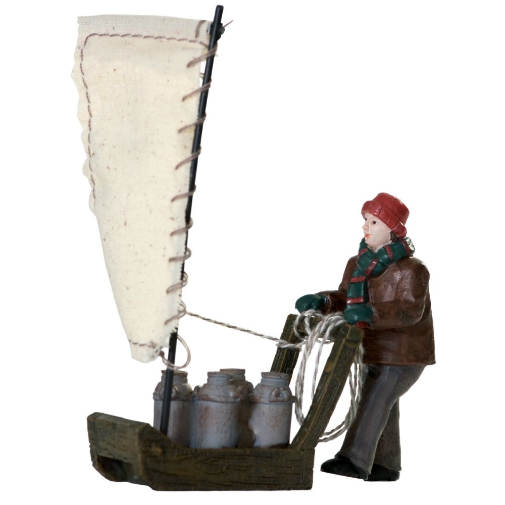 Dickensville - Melkbussen Sleetransport -   - Polyresin -  8712953598719
