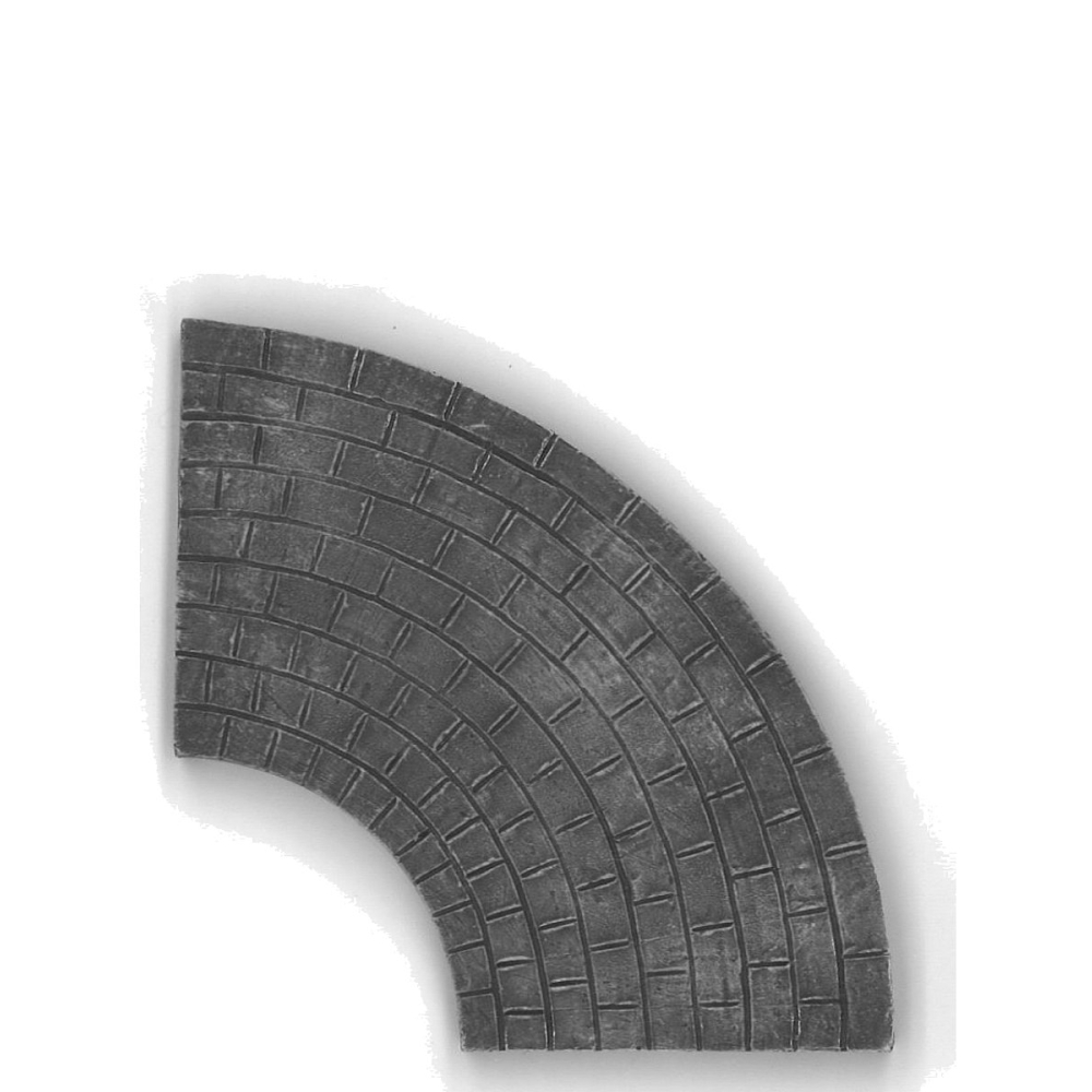 Dickensville - Straathoek Gebogen Smal - - Polyresin -