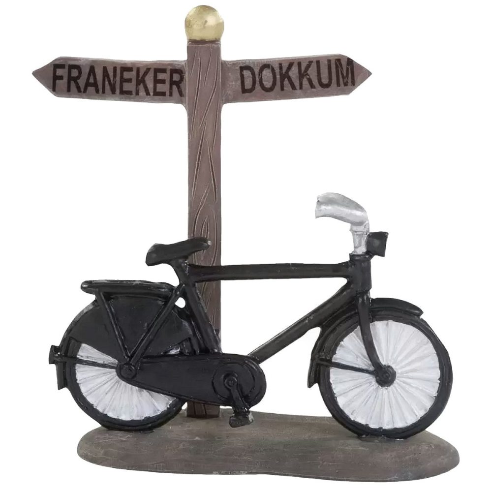 Dickensville - Wegwijzer Fiets + 11 Naamstickers - - -