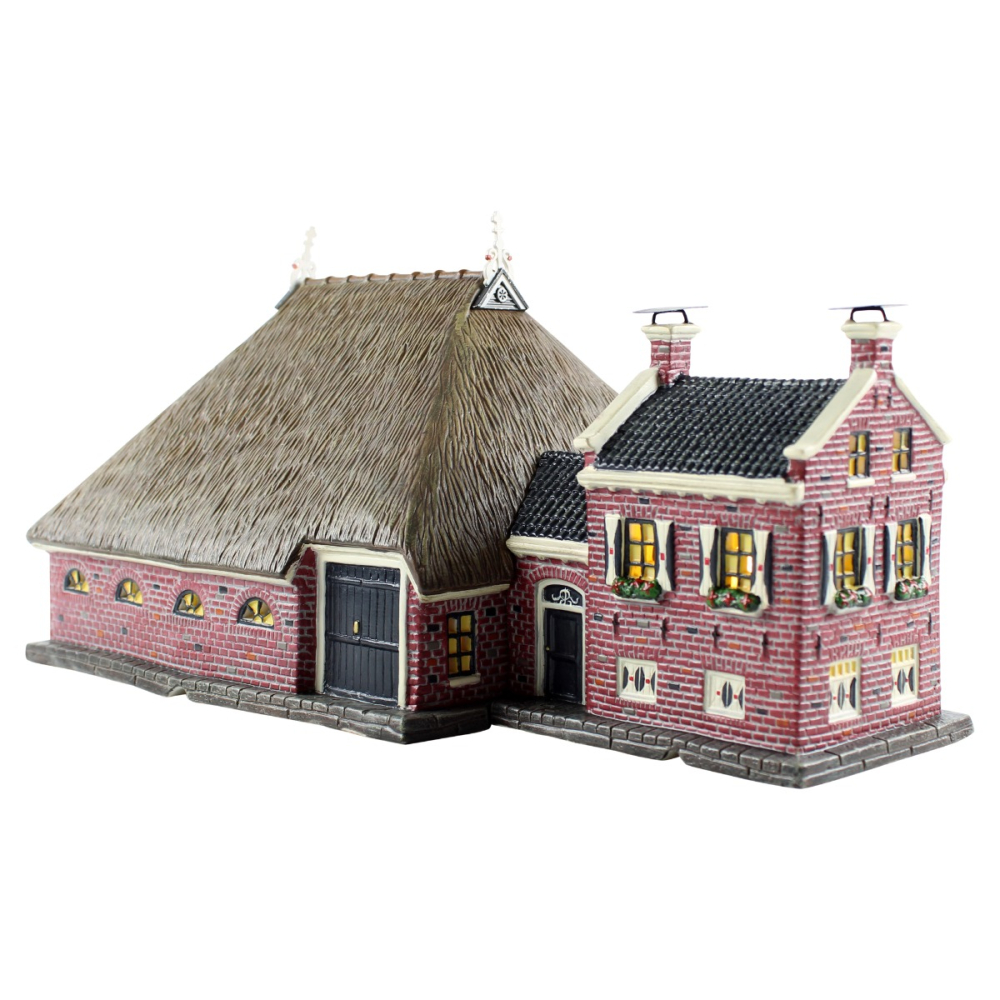 Dickensville - IJlst - Friese Kophalsromp Boerderij - - Porselein - 8712953464793