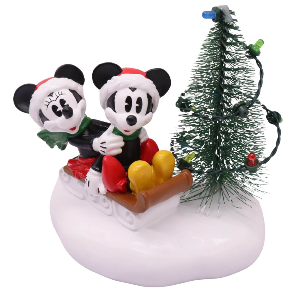 Disney - Christmas Tree Mickey & Minnie Sled - Christmas Inspirations