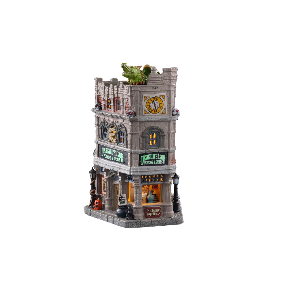 Spooky Town - Dragon's Lair Potions & Spells - - Porselein - 0728162056153