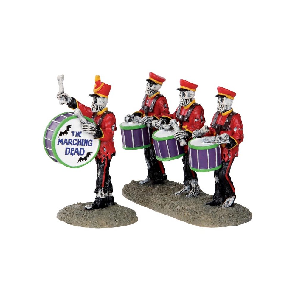 Spooky Town - Drum Corpse - Set van 2 - - Polyresin - 0728162321015