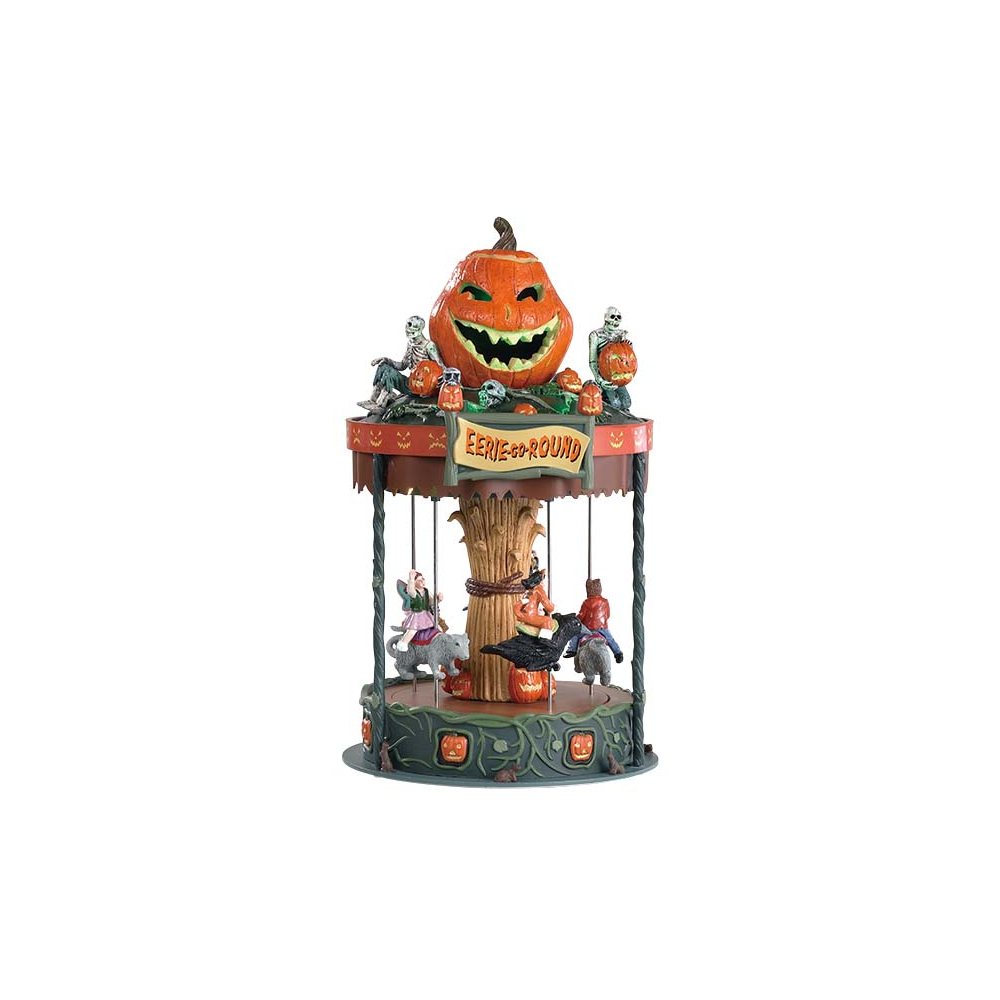 Spooky Town - Eerie-Go-Around - - Polyresin - 0728162843319