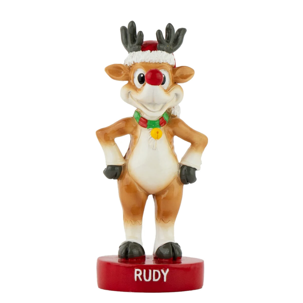 Elfidea - Rudy the Reindeer - Mascotte - 11cm - - Polyresin -