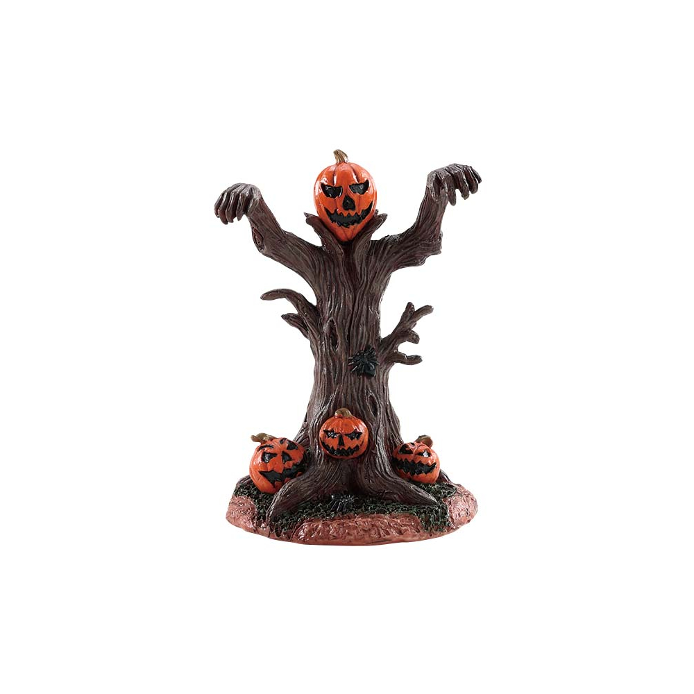 Spooky Town - Evil Pumpkin Tree - - Polyresin - 0728162833426