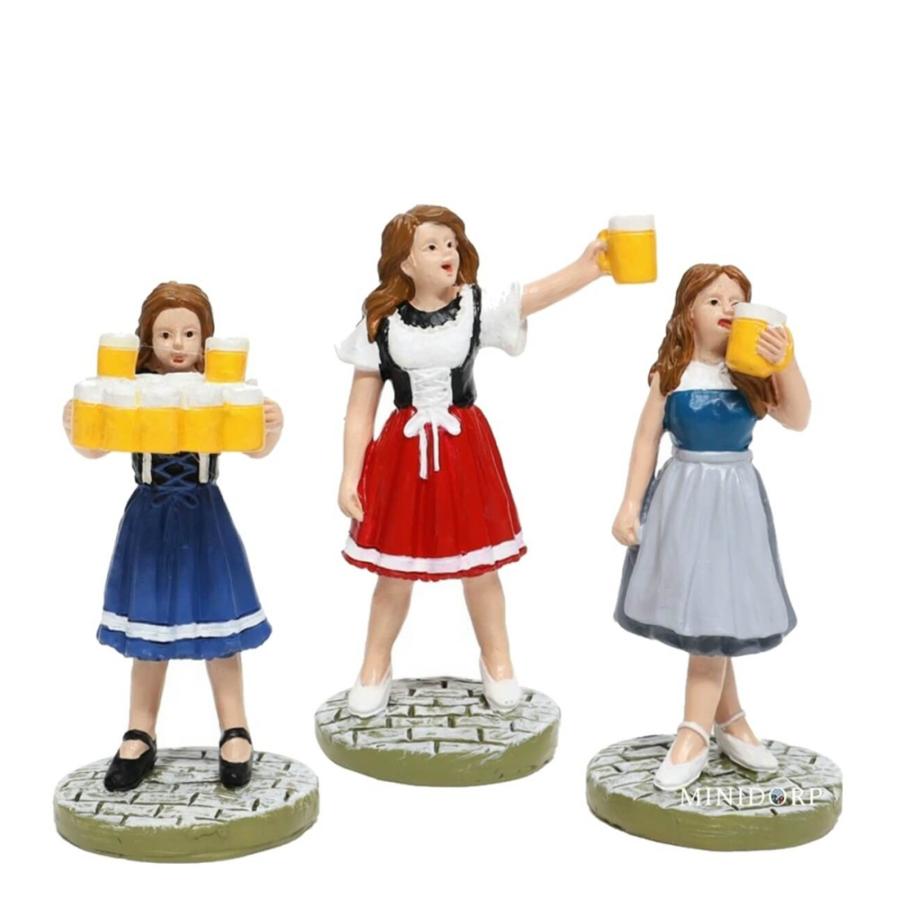Floraville - Beer Girls - Set van 3