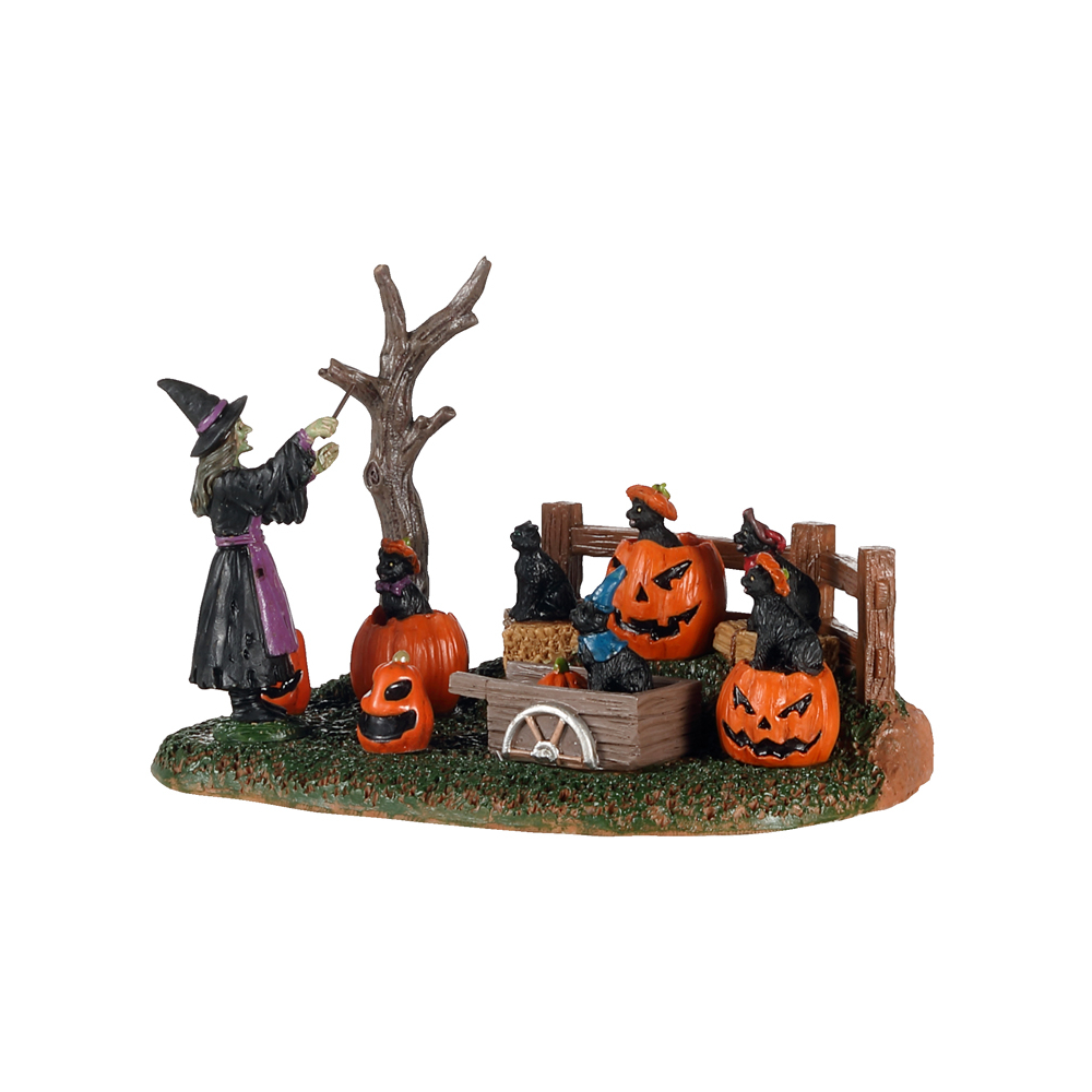 Spooky Town - Fright Feline Choir -   - Polyresin -  0728162035059