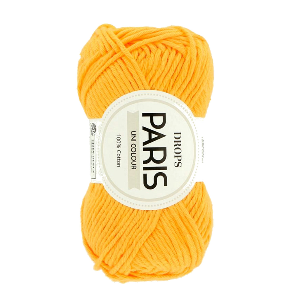 Geel Katoen Garen - Drops Paris - - Katoen -