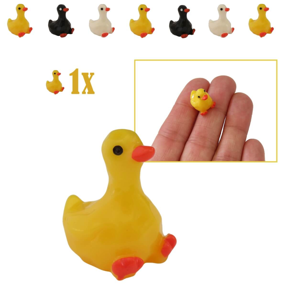 Geel Miniatuur Eendje