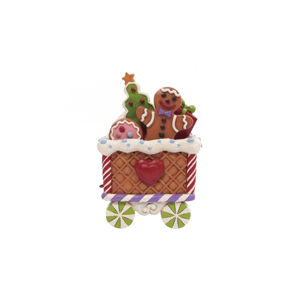 Jim Shore - Gingerbread Train Car - - Resin -