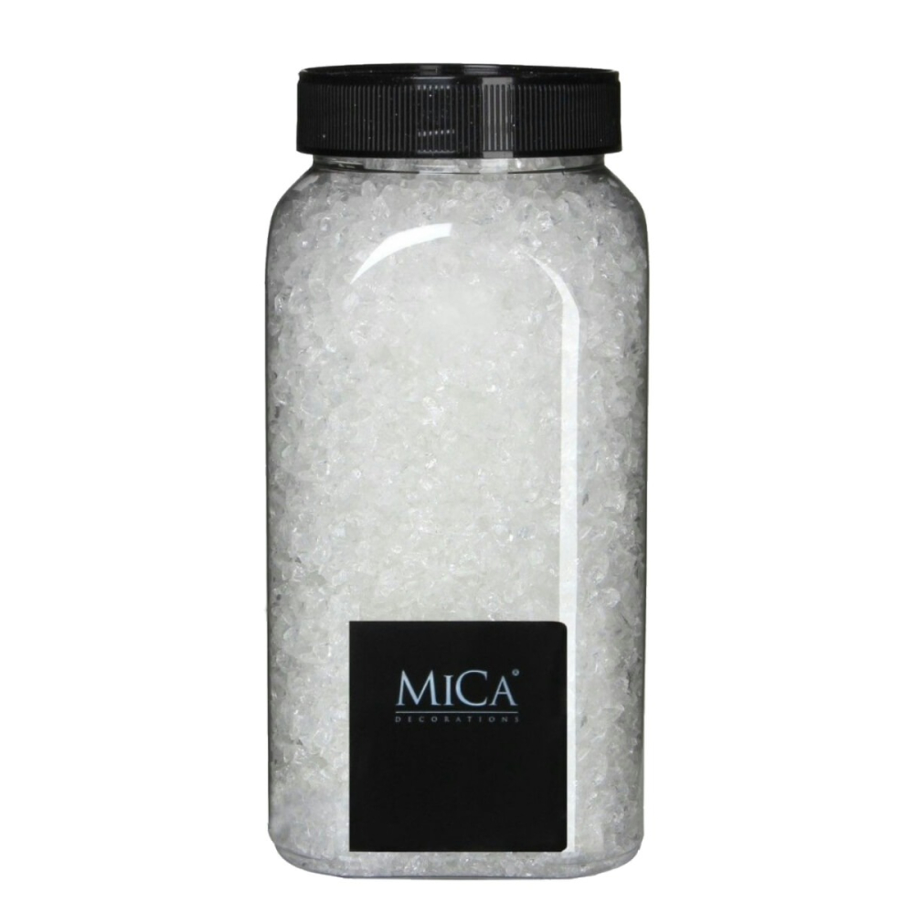 Glas Brokken Klein Transparant - 650ml - Mica Decorations