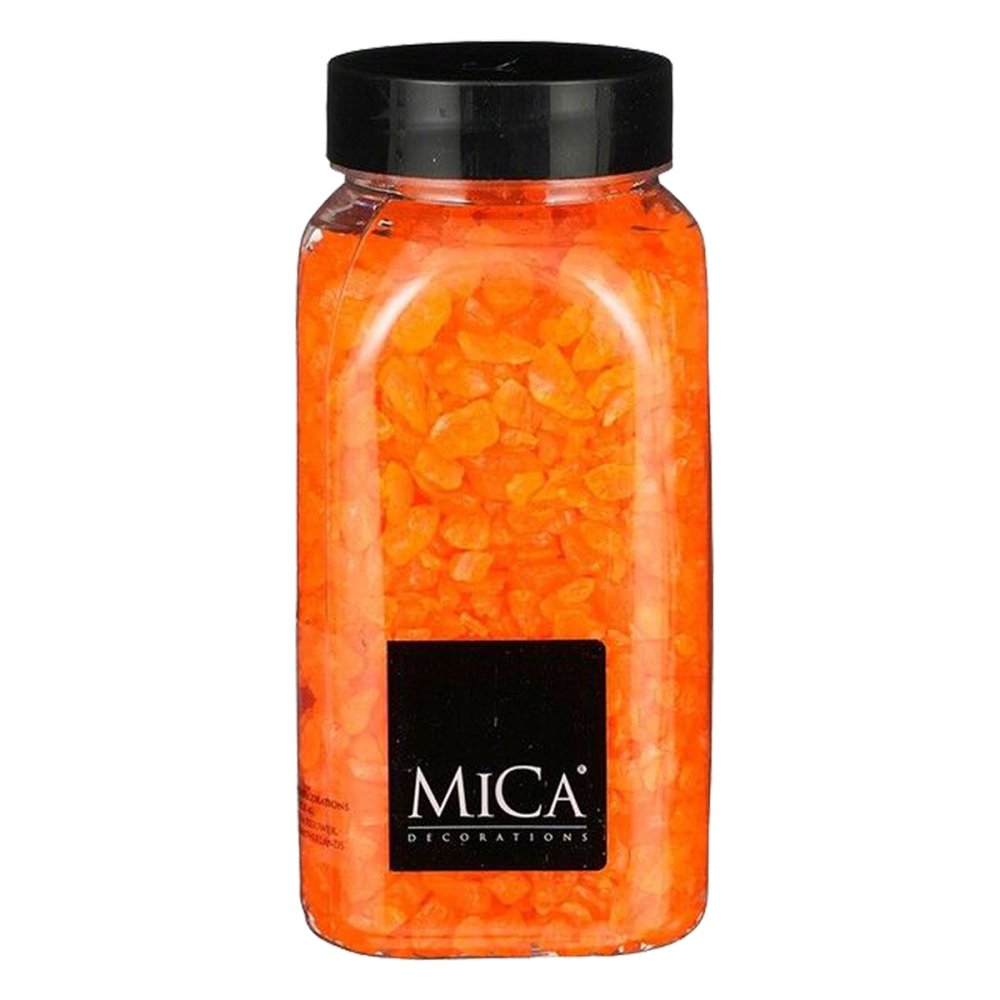 Glas Brokken Neon Oranje Medium 650ml - Mica Decorations - - Glas - 8720967053780
