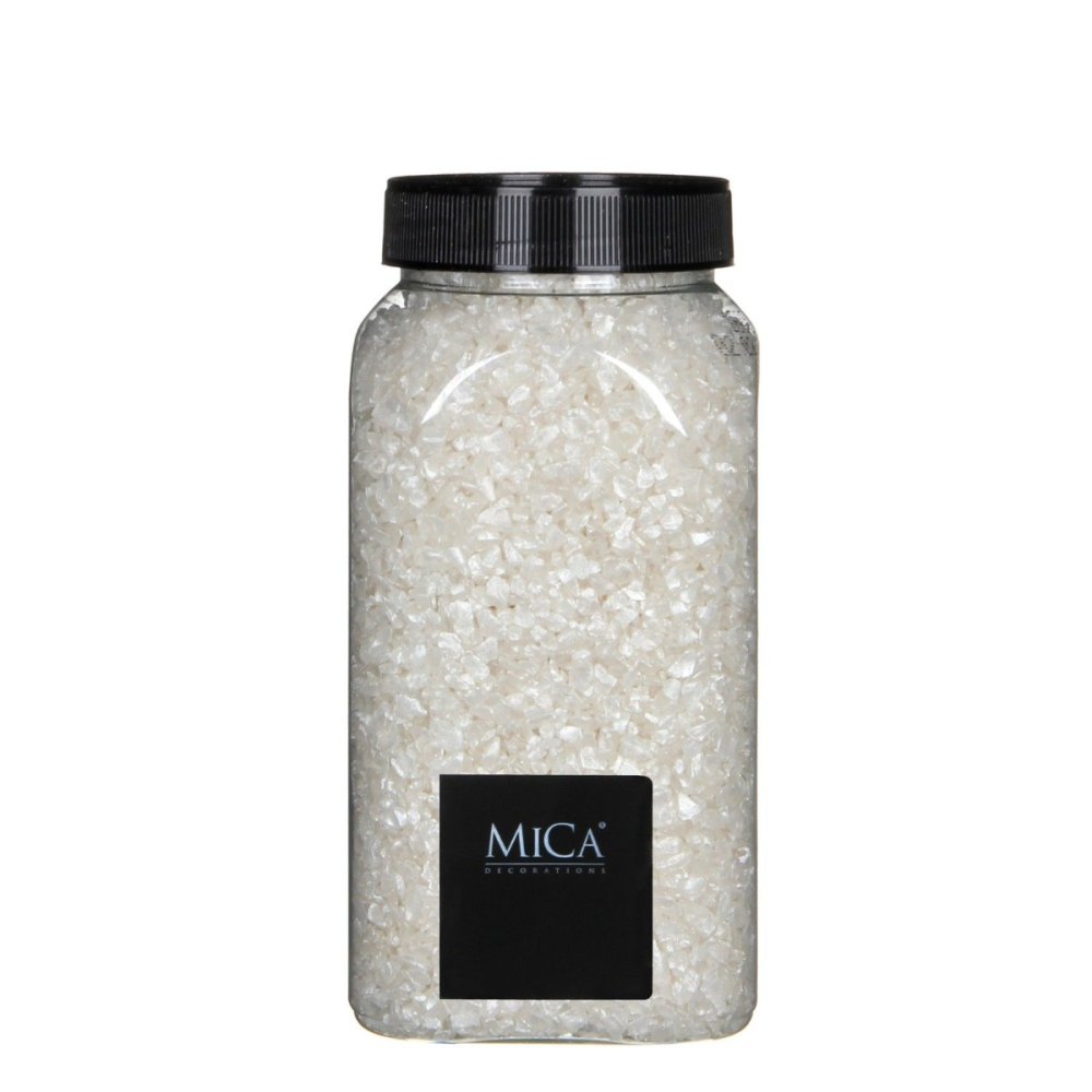 Glas Brokken Klein Creme 650ml - Mica Decorations - - Glas - 8712799454866