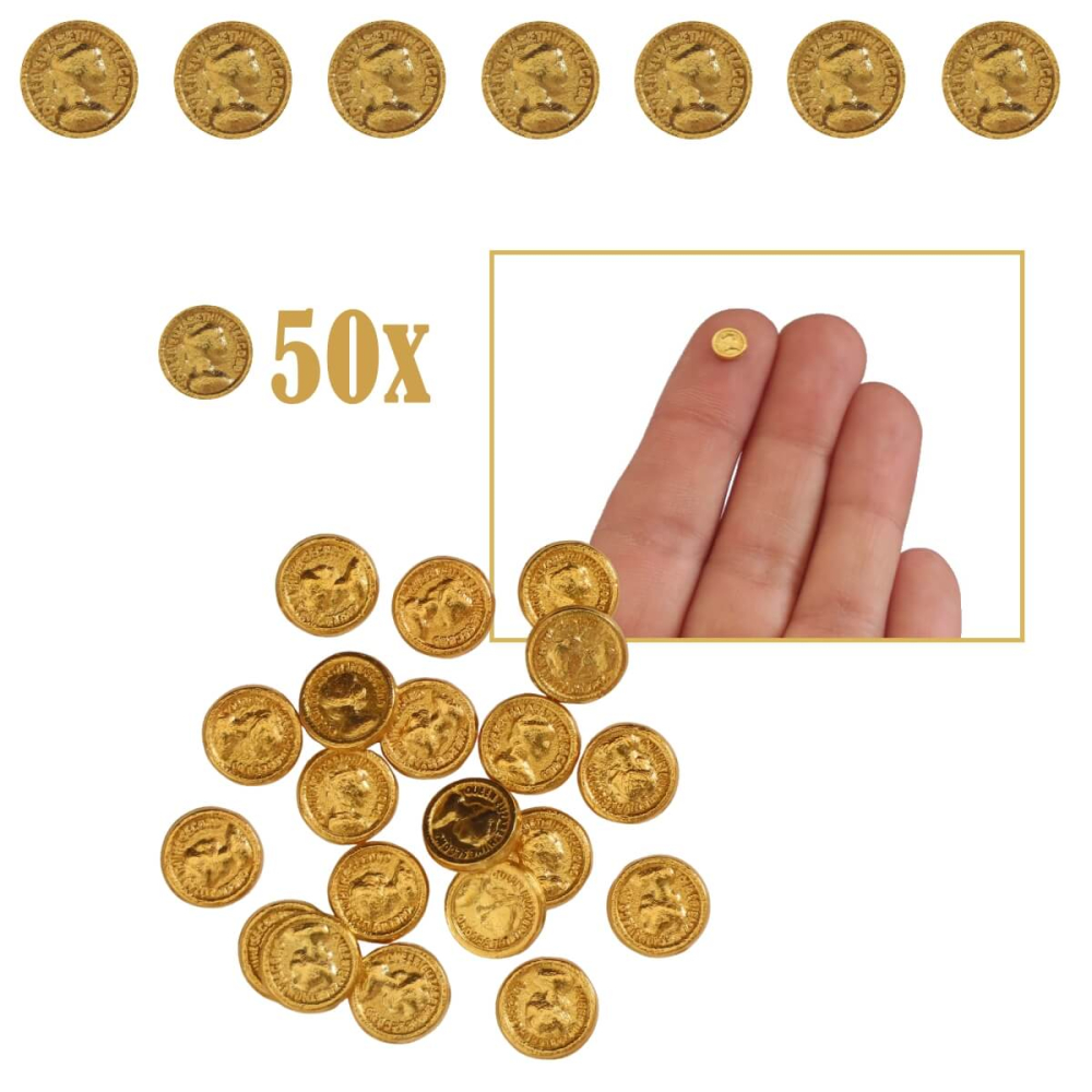 Gouden Miniatuur Munten - Set van 50