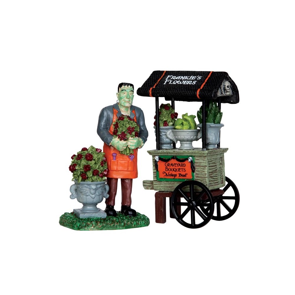Spooky Town - Graveyard Bouquets - Set van 2 - - Polyresin - 0728162321145
