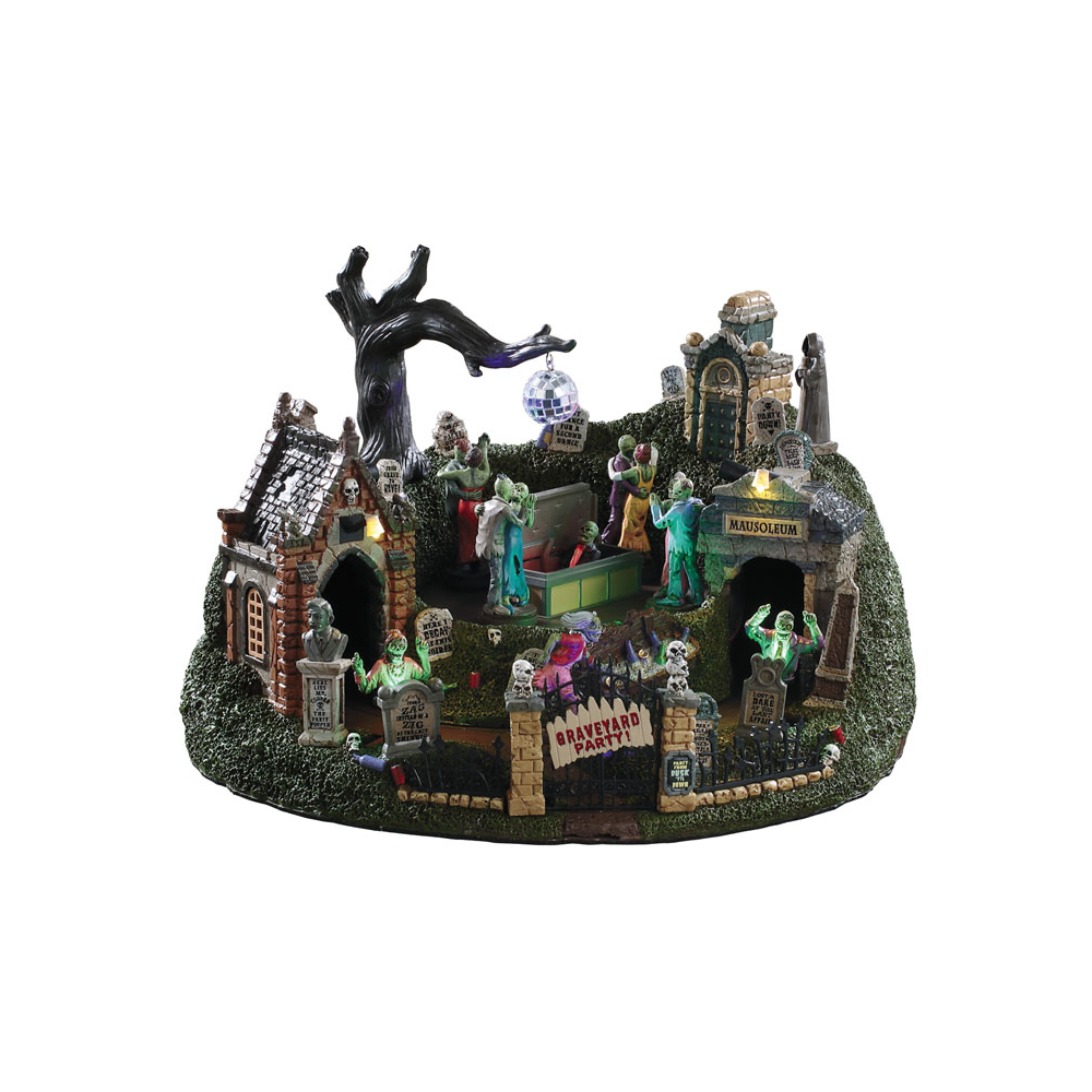 Spooky Town - Graveyard Party - - Polyresin - 0728162944887
