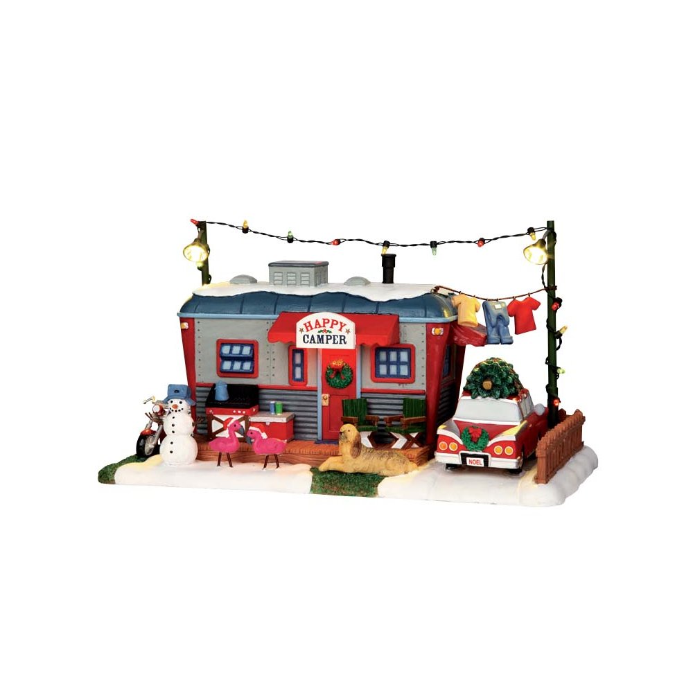 Lemax - Happy Camper - - Polyresin - 0728162640604