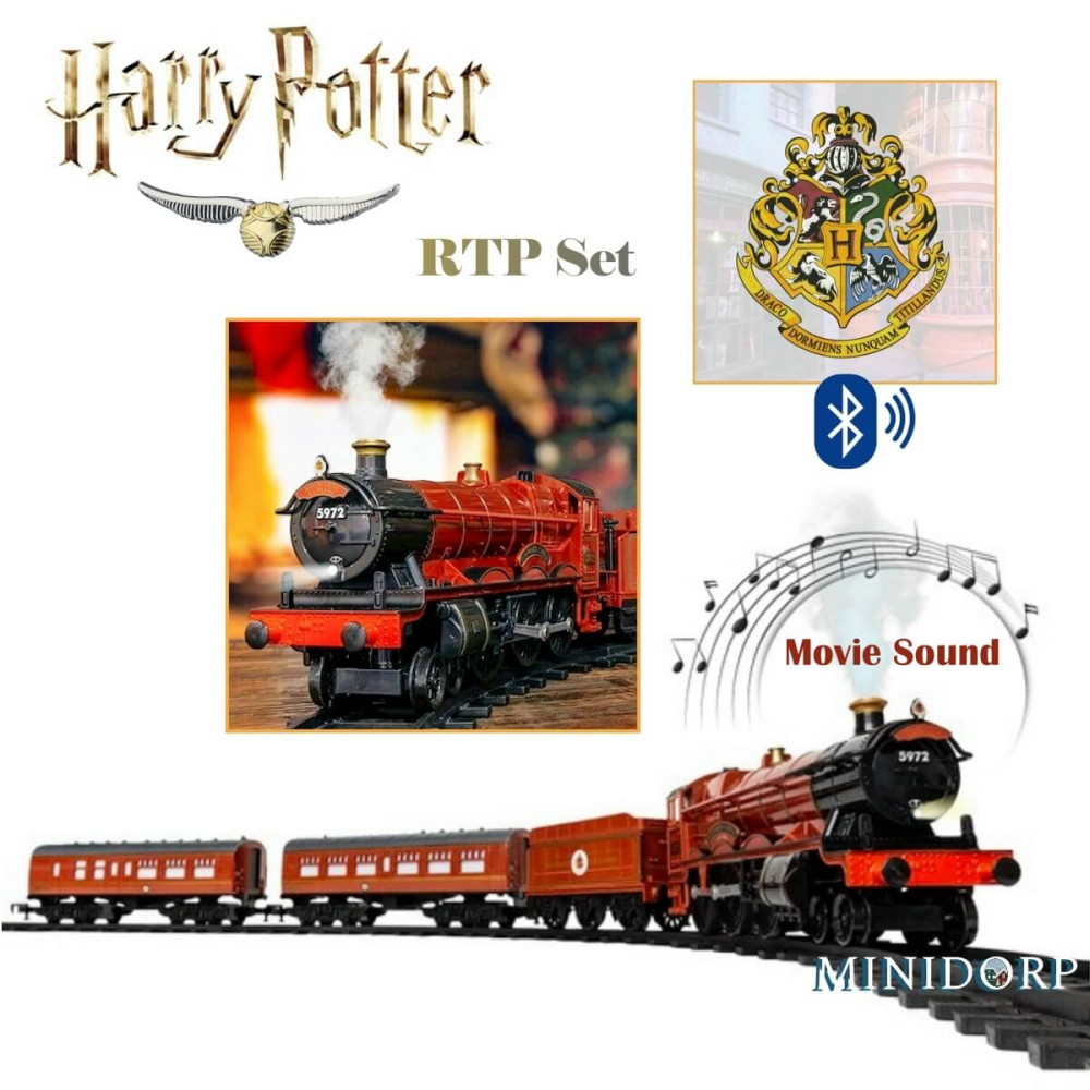 Harry Potter - Hogwarts Express Trein RTP Set - Met Filmmuziek