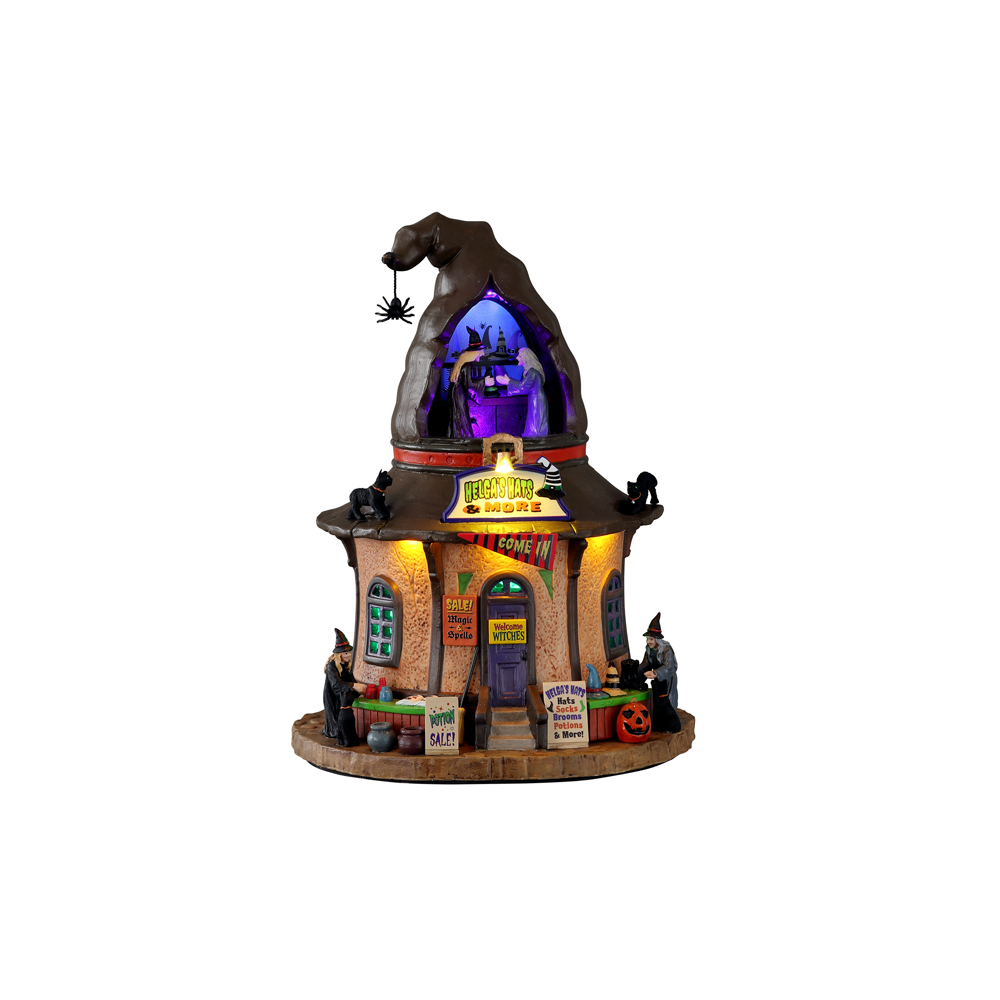 Spooky Town - Helga's Hats - - Porselein - 0728162157942