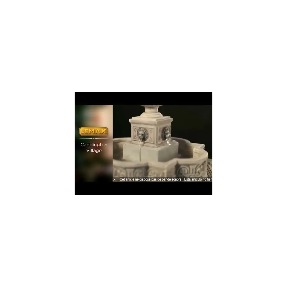 Lemax - Modular Plaza-Fountain - Nu Voorverkoop