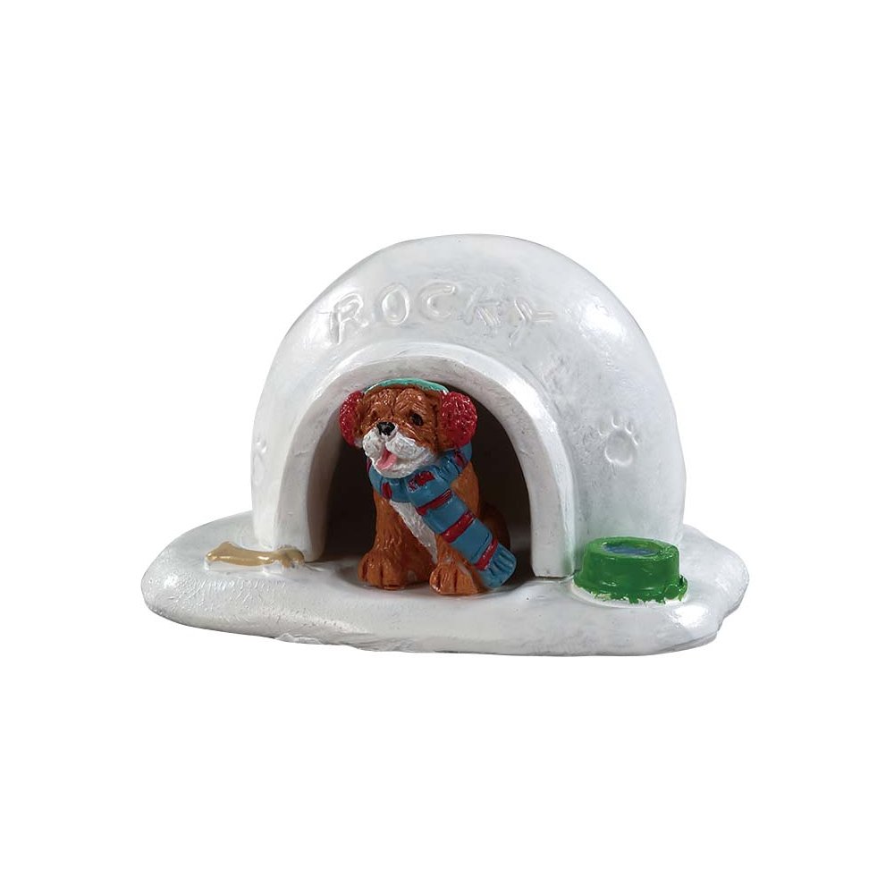 Lemax - Igloo Doghouse - - Polyresin - 0728162945525