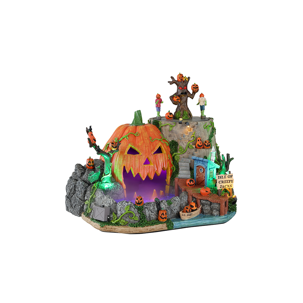Spooky Town - Isle of the Creepy Jacks - Met Mist - - Polyresin - 0728162148247