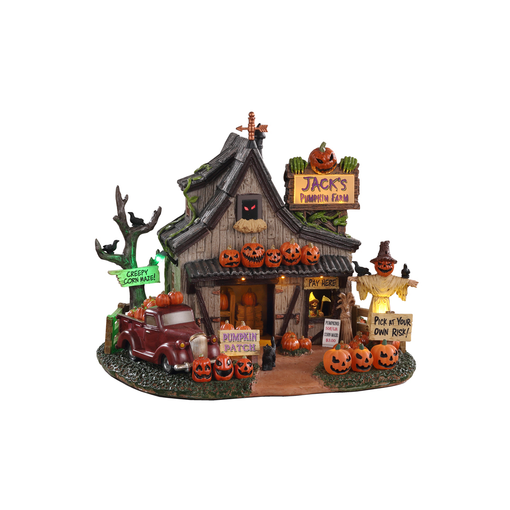 Spooky Town - Jack's Pumpkin Farm - - Polyresin - 0728162047168