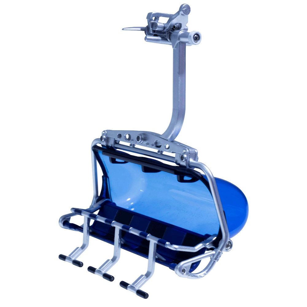 Jägerndorfer - Zetel 6-Persoons Blauw / Zwart - 1:32 - - -