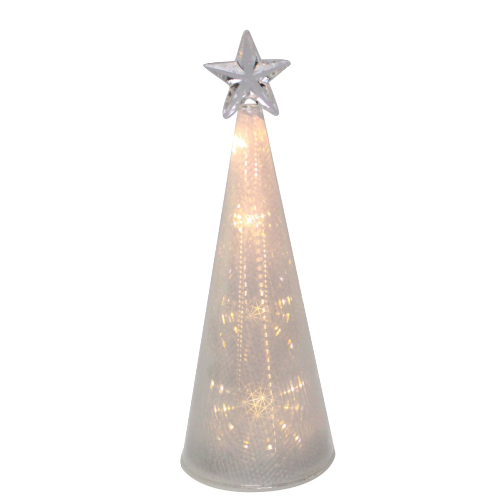 Kerstboom 3D Stars Sfeerlicht - S - - Kunststof - 8712953399347