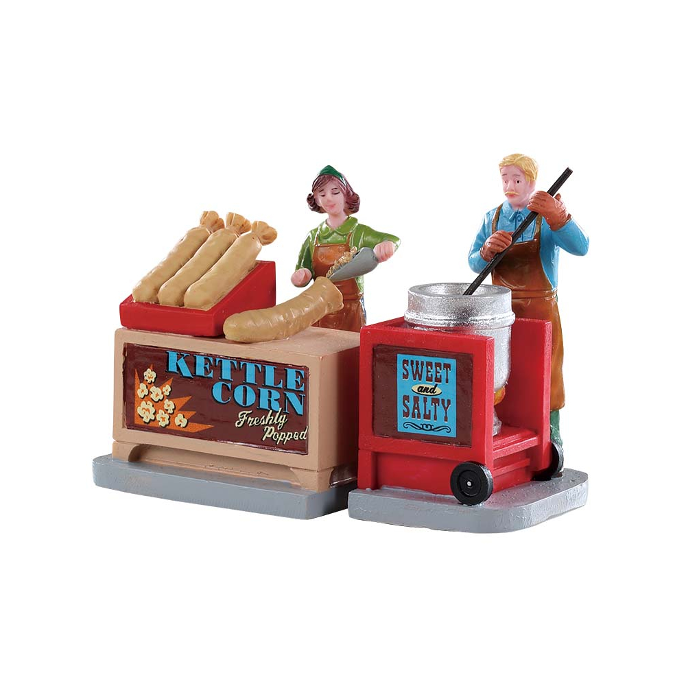 Lemax - Kettle Corner Stand - Set van 2 - - Polyresin - 0728162927460