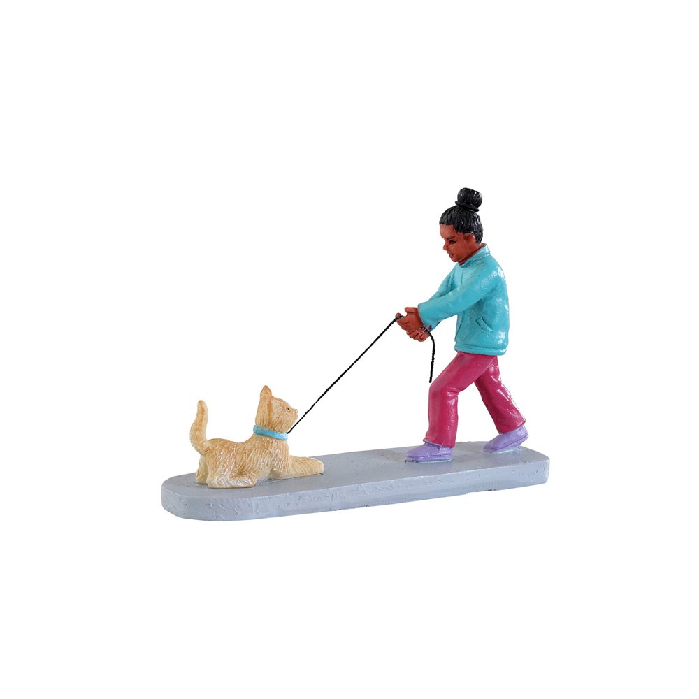 Lemax - It's Time For A Walk - - Polyresin - 0728162221322