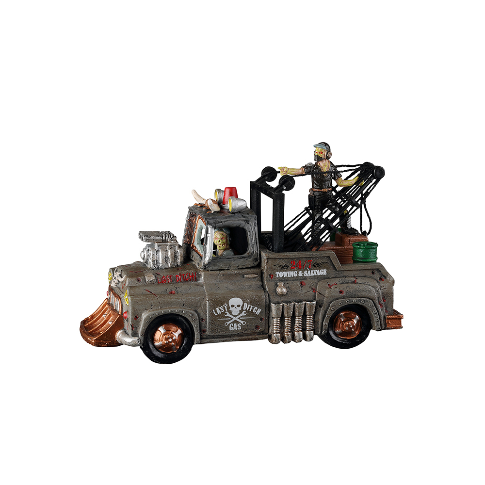 Spooky Town - Last Ditch Tow Truck -   - Polyresin -  0728162235817