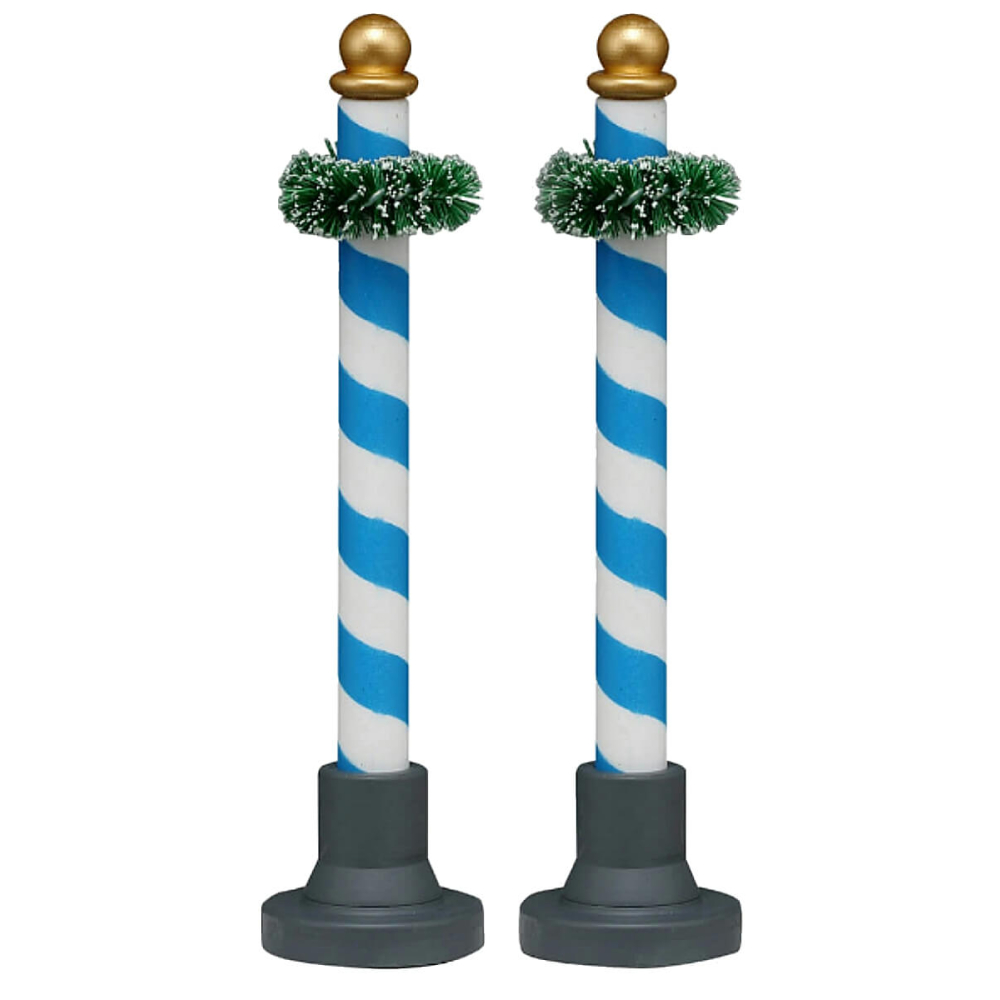 Lemax - Biergarten Poles - Set van 2