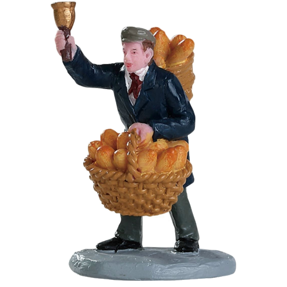 Lemax - Bread Peddler - - Polyresin - 0728162825902