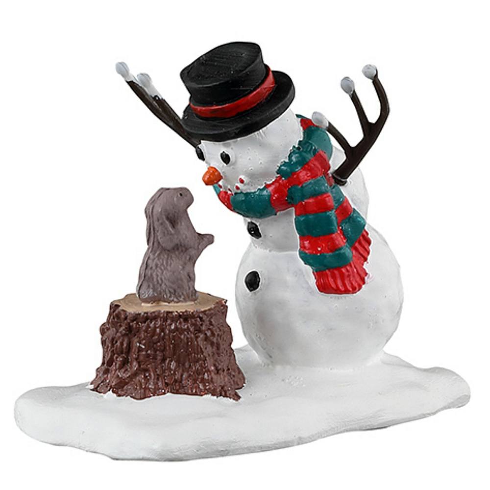 Lemax - Bunny Makes A Friend - - Resin - 0728162340924
