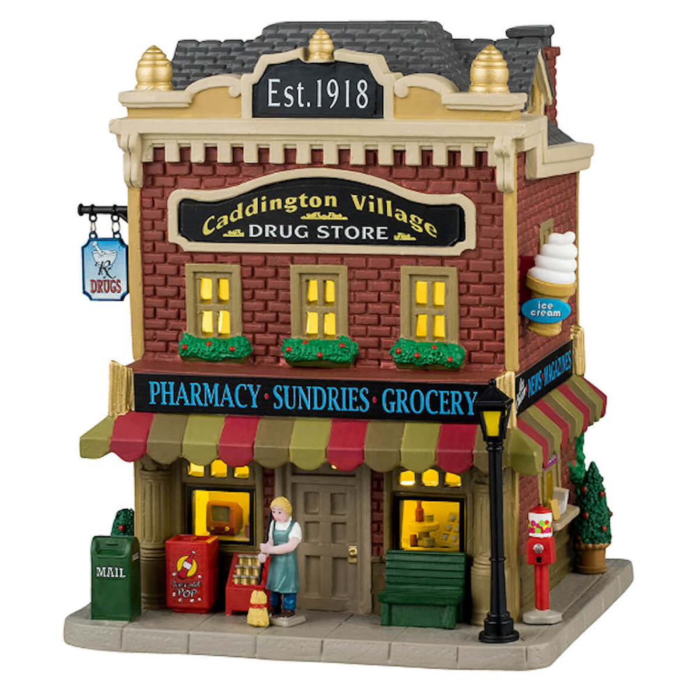 Lemax - Caddington Village Drug Store - - Porselein - 0728162452726