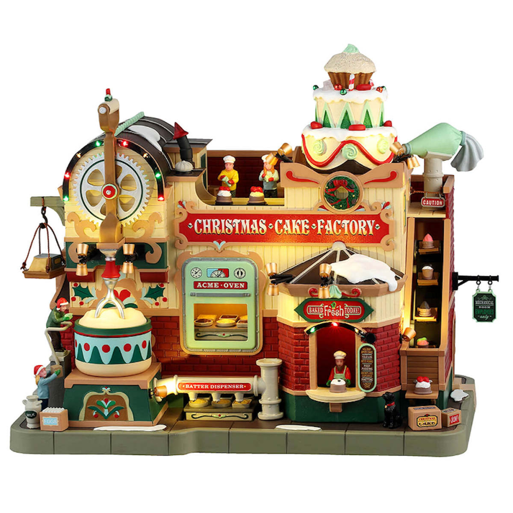 Lemax - Christmas Cake Factory - - Resin - 0728162452689